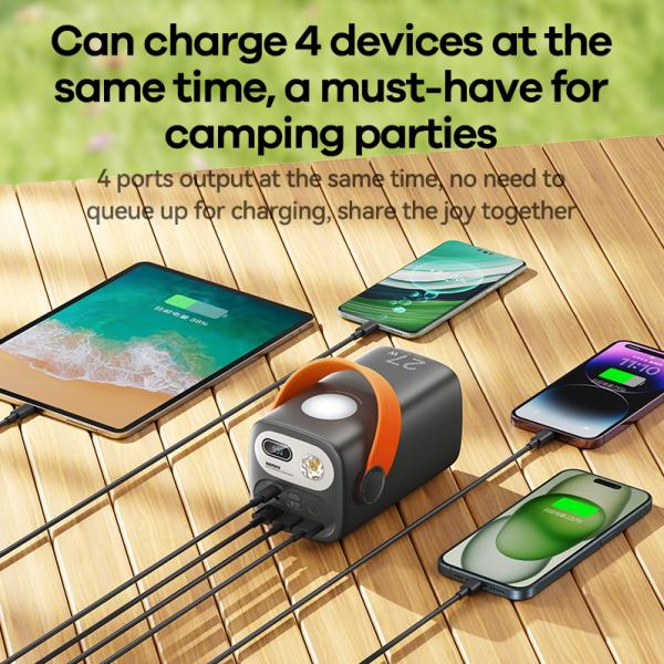 Remax 60000 mAh RPP-123 Grey (LED+PD+QC)