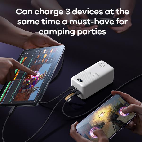 Remax 50000 mAh RPP-117 White (LED+PD+QC)