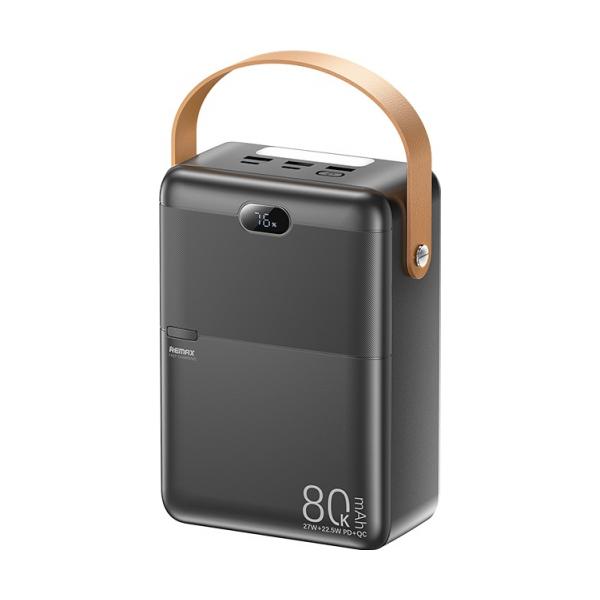 Remax 80000 mAh RPP-118 Black (LED+PD+QC)
