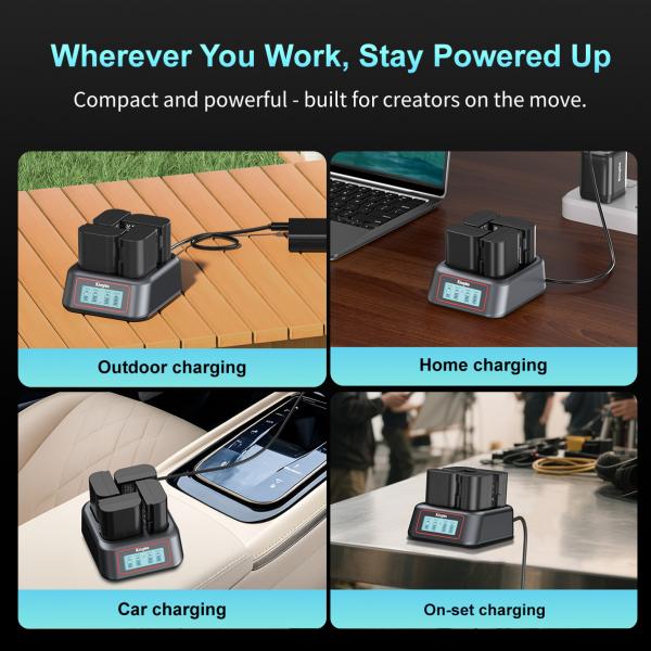 KingMa BM069-LPE6 на 4 батареї