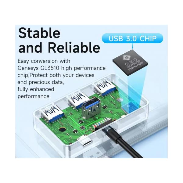 USB-C 10-in-1 Blueendless HC106 