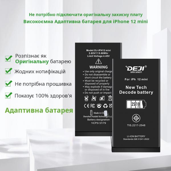 iPhone 12 mini (DEJI) Адаптивний + набір інструментів