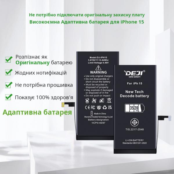 iPhone 15 (DEJI) Адаптивний + набір інструментів